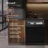 Посудомоечная машина WEISSGAUFF DW 6038 B Inverter,  полноразмерная, напольная, 60см, загрузка 14 комплектов, черный [437358]